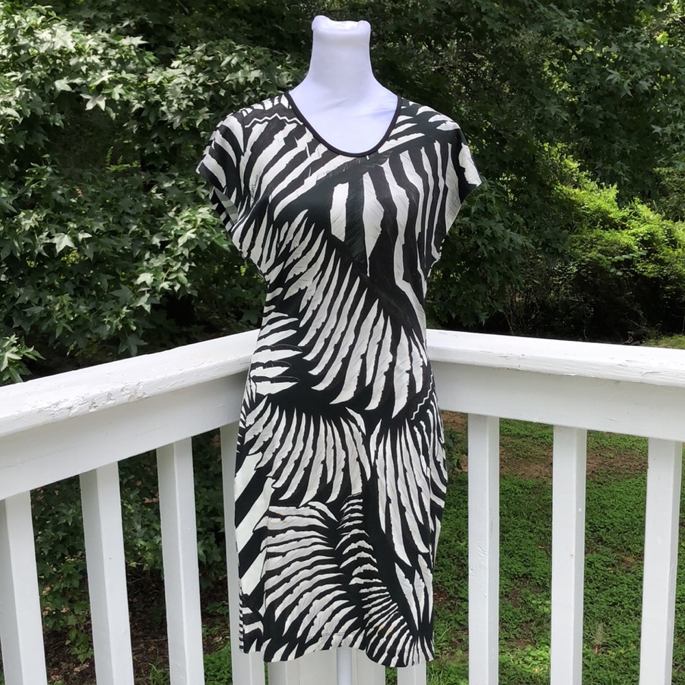 Cavalli Zebra Print BodyCon Dress